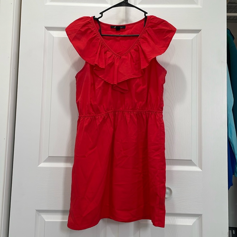 Women’s Size Large Red Mini Dress - Good Used Condition